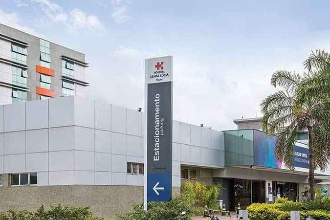 Segundo informou a direção do hospital, o homem encontra-se em um bom estado clínico, consciente, orientado e segue em observação (Foto: Hospital Santa Lúcia)