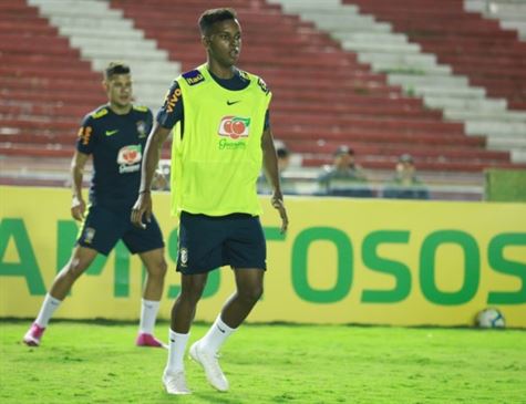 Rodrygo, do Real Madrid, é o grande astro da seleção olímpica (Foto: Fernando Torres/CBF)