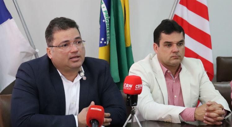 Edno Melo e Diógenes Braga: administrando o clube com uma empresa