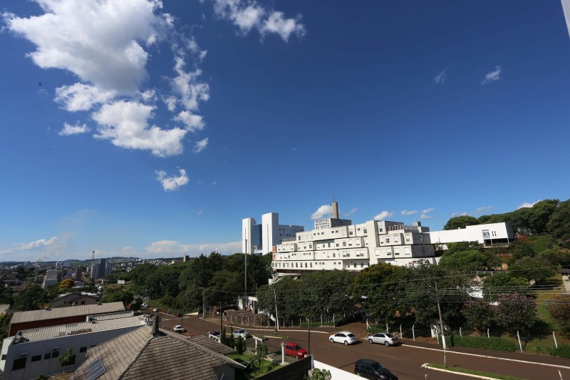 O Bairro Santa Maria, nas proximidades HRO, foi um dos locais onde mais se percebeu o evento - Foto: Mauricio Vieira / Secom