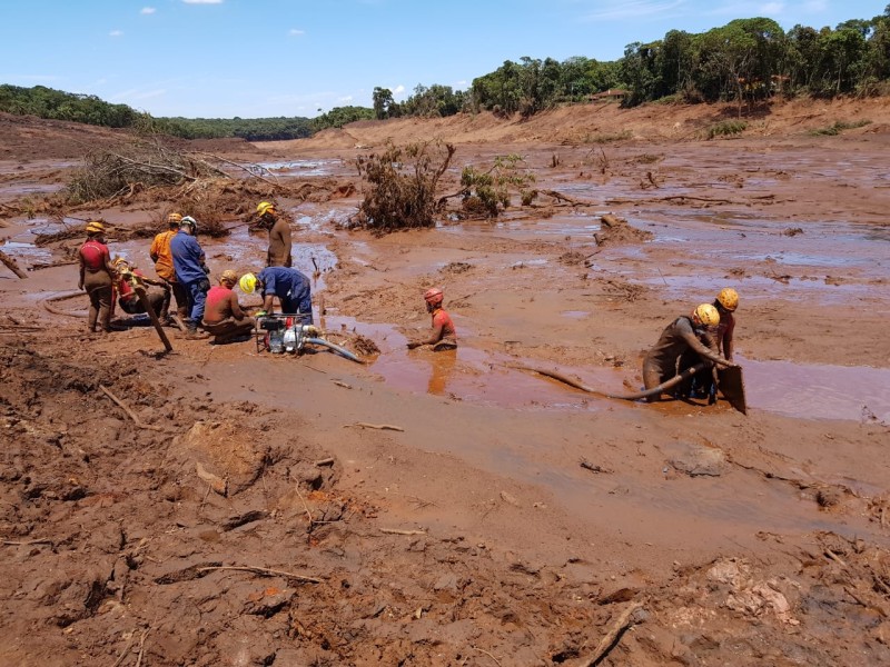 Atuação do CBMSC em Brumadinho - Fotos: Divulgação / CBMSC