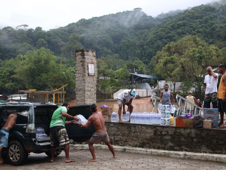 Tragédia em São Sebastião (SP) - (Foto: Agência Brasil)