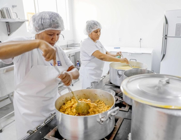 A merenda escolar do DF é referência nacional, com a oferta de mais proteínas e alimentos orgânicos | Foto: Lúcio Bernardo Jr./Agência Brasília