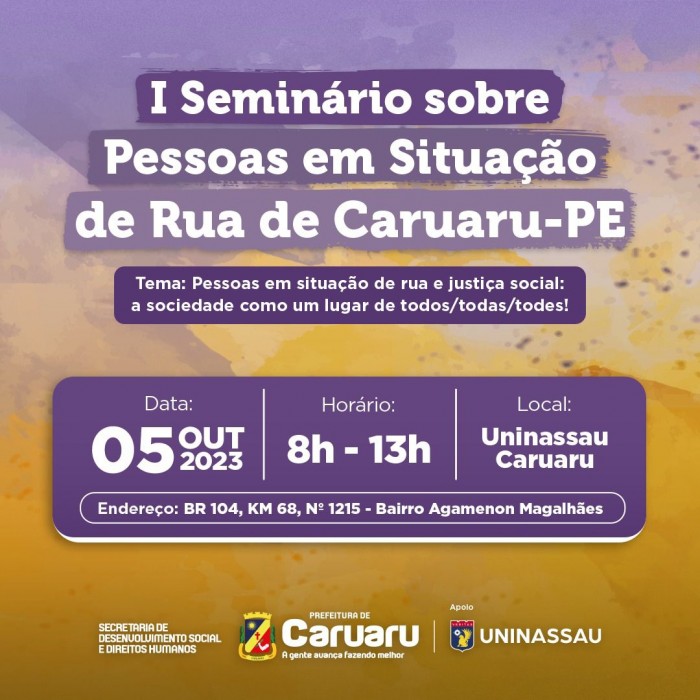 Foto: Reprodução/Prefeitura de Caruaru - PE