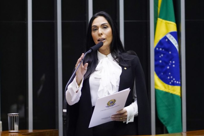 Geovania de Sá é a autora do requerimento para a realização da audiência - (Foto: Pablo Valadares / Câmara dos Deputados)